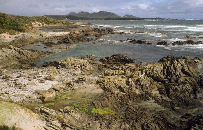 Davey Head and the Trumpeter Islets.image