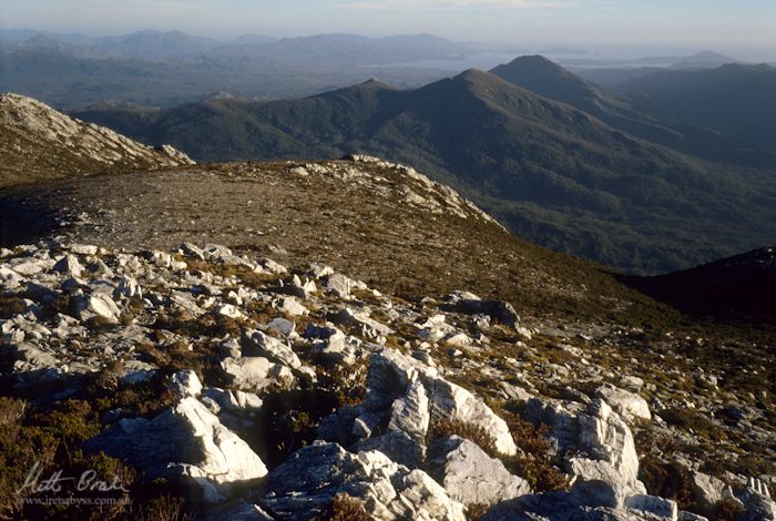 South from the Propsting Range to Port Davey.image