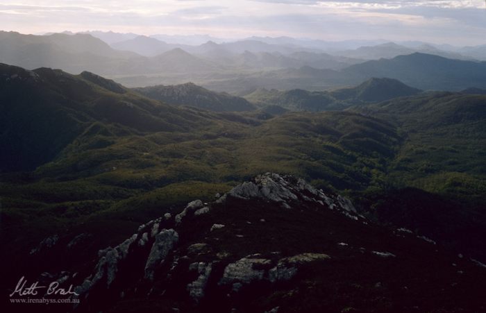 The Davey River Valley from The Propsting Range.image